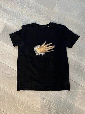 Museo del Prado Black Hand Graphic Organic Cotton T-Shirt - Medium